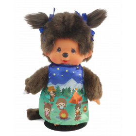 Monchhichi 露營連衣裙女孩 S號