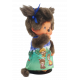 Monchhichi 露營連衣裙女孩 S號