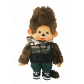 Monchhichi 迷彩莫西幹頭男孩