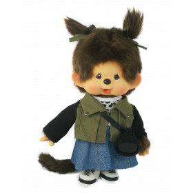 Monchhichi 牛仔裙女孩